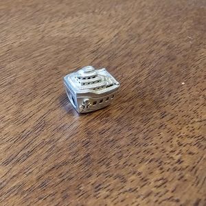 Pandora Silver Charm 925 Cruise Ship Boat Retired